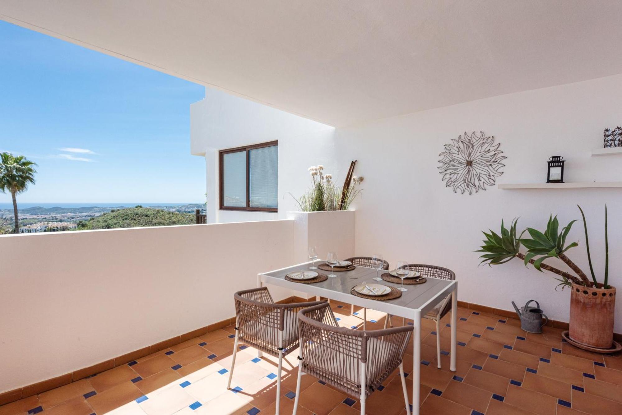 Incredible Apartment With Sea Views And Balcony Mijas Eksteriør bilde